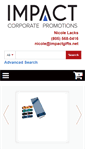 Mobile Screenshot of impactpromostore.com